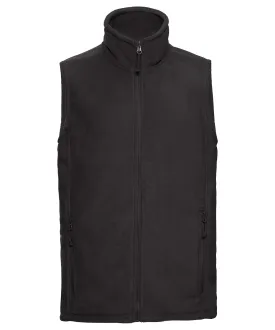 Black - Outdoor fleece gilet