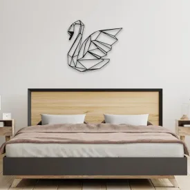 Black Swan Metal Wall Art