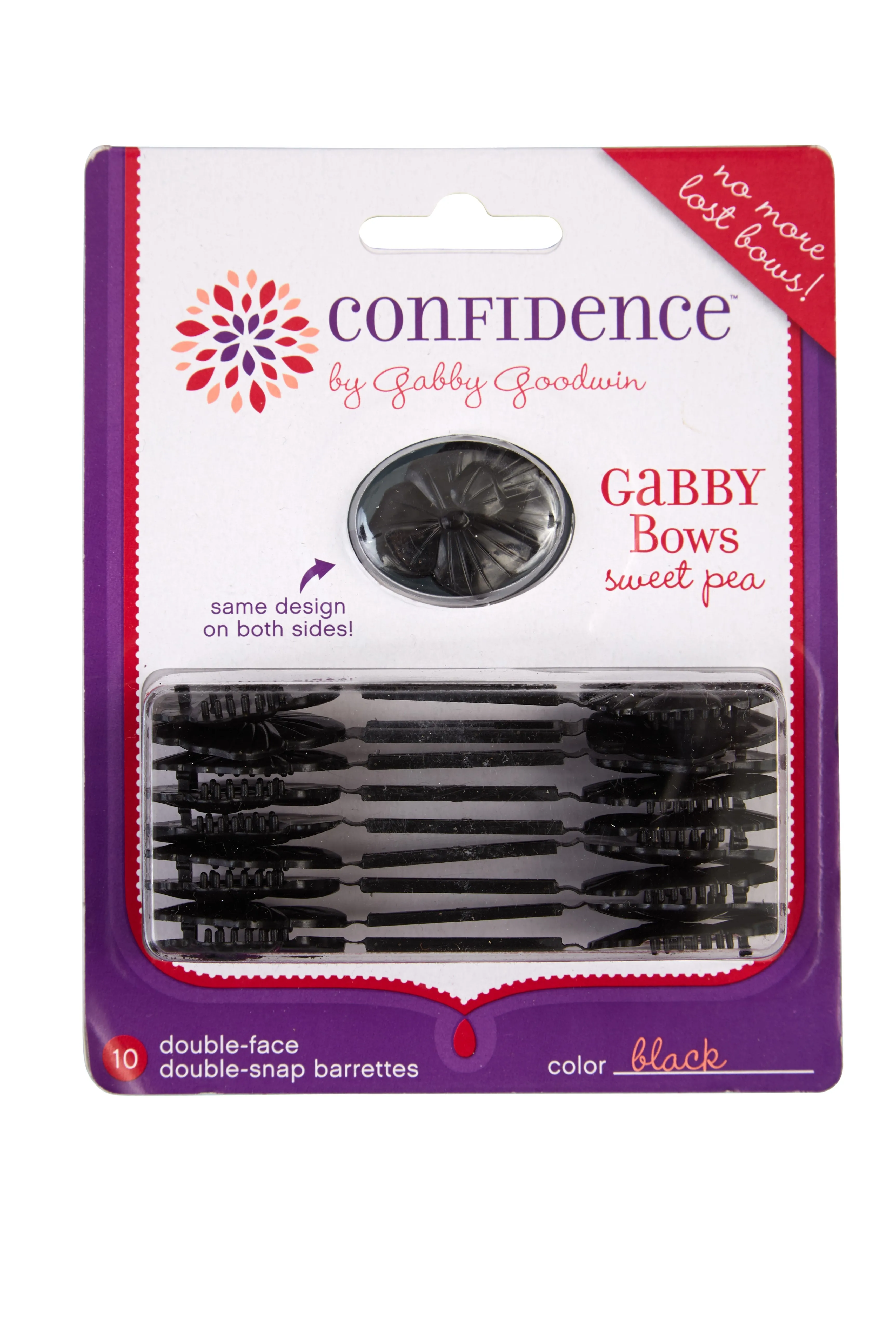 Black Sweet Pea GaBBY Bows (10)