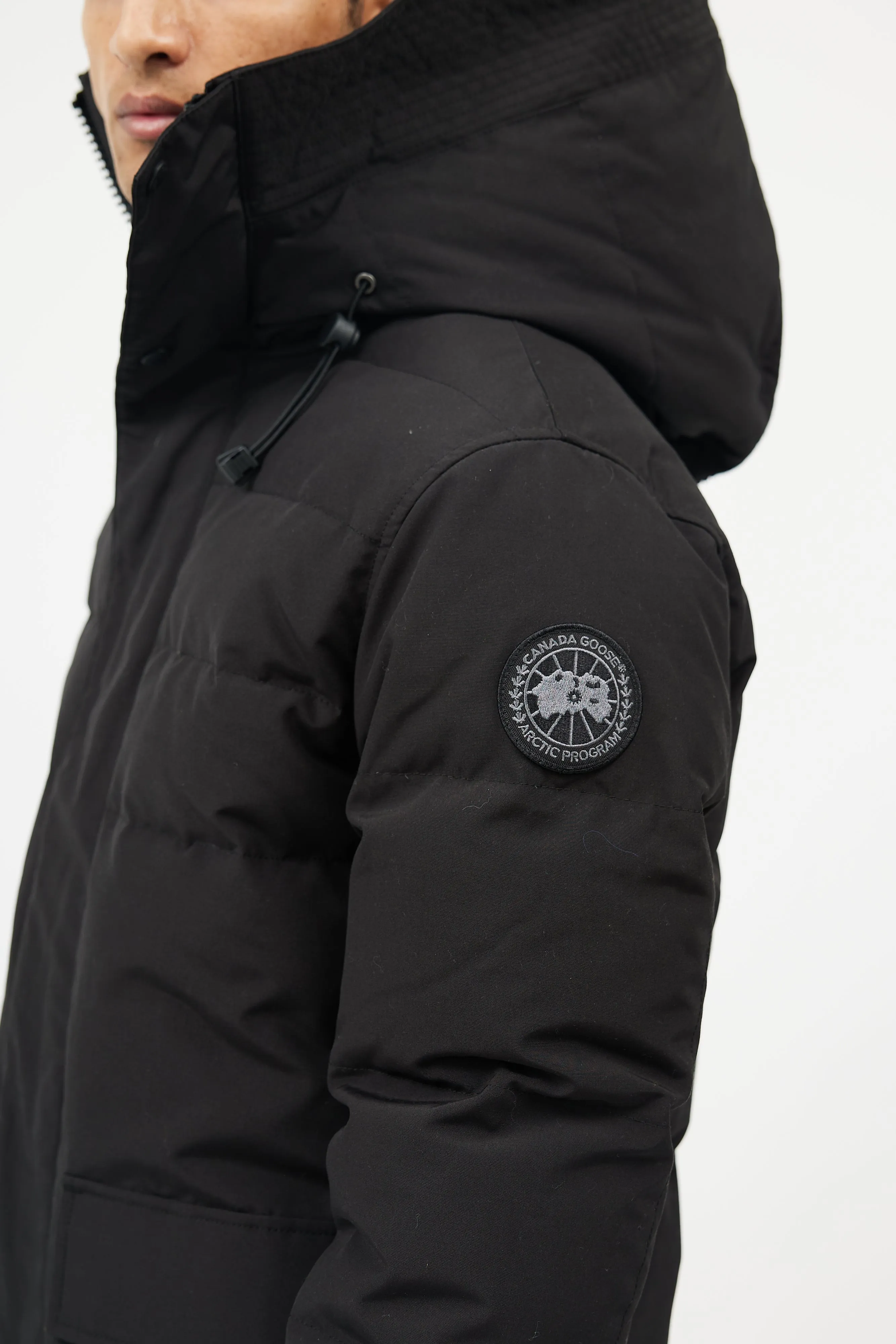 Black Wedgemount Down Parka