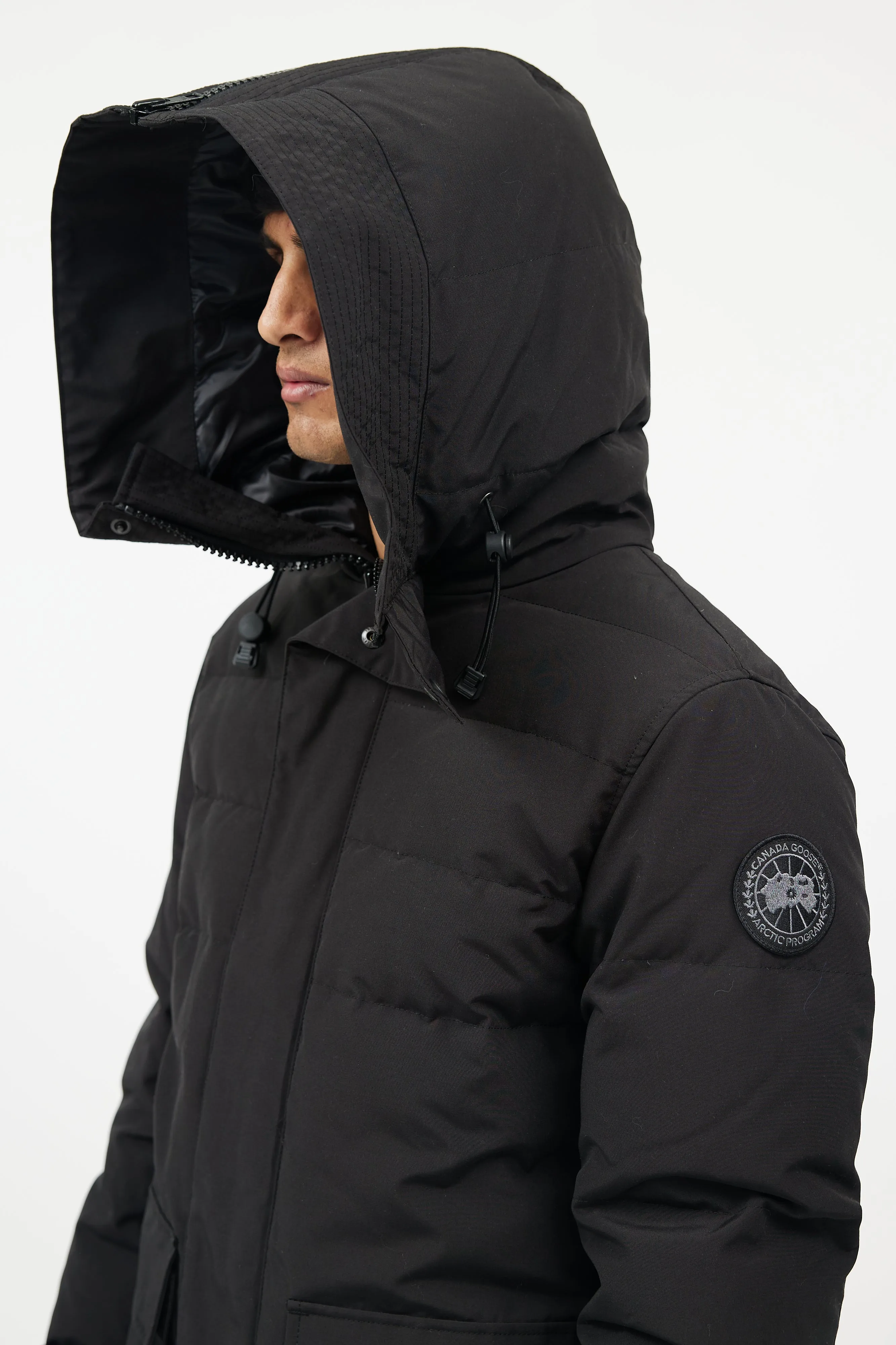 Black Wedgemount Down Parka