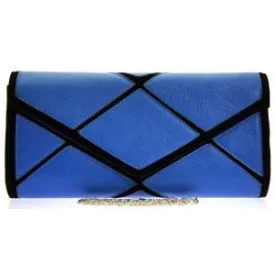 Blue Criss Cross Bag