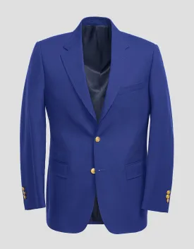 BLUE SOLID BLAZER