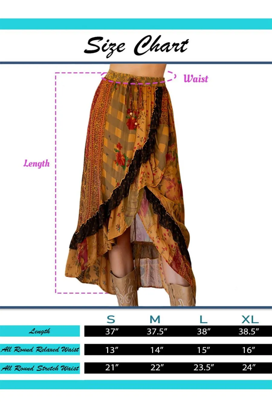 Bohemian Bliss Midi Skirt