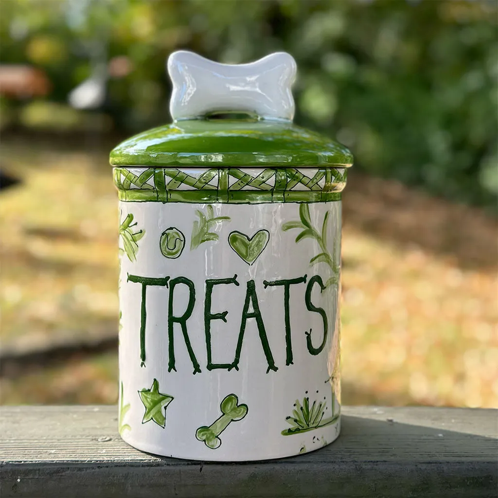 Bone Appétit Chinoiserie Treat Jar