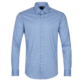 BOSS H JOE Kent C1 214 Shirt in Pastel Blue