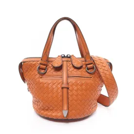 Bottega Veneta Intrecciato Leather Handbag 535263