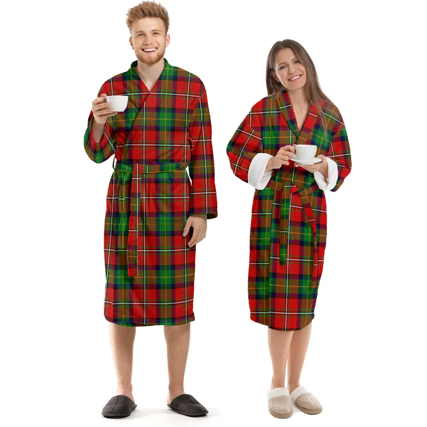 Boyd Tartan Bathrobe