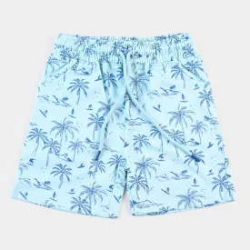 Boys Terry Short Printed - Moon light