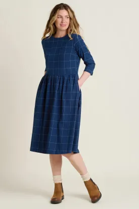 Brakeburn 16 Blue Upton Midi Dress