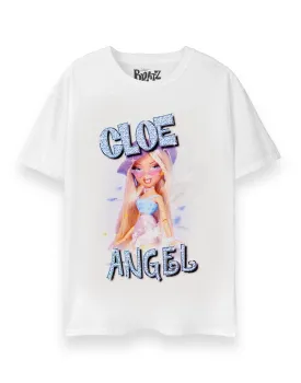 Bratz Cloe Womens White Short Sleeved T-Shirt