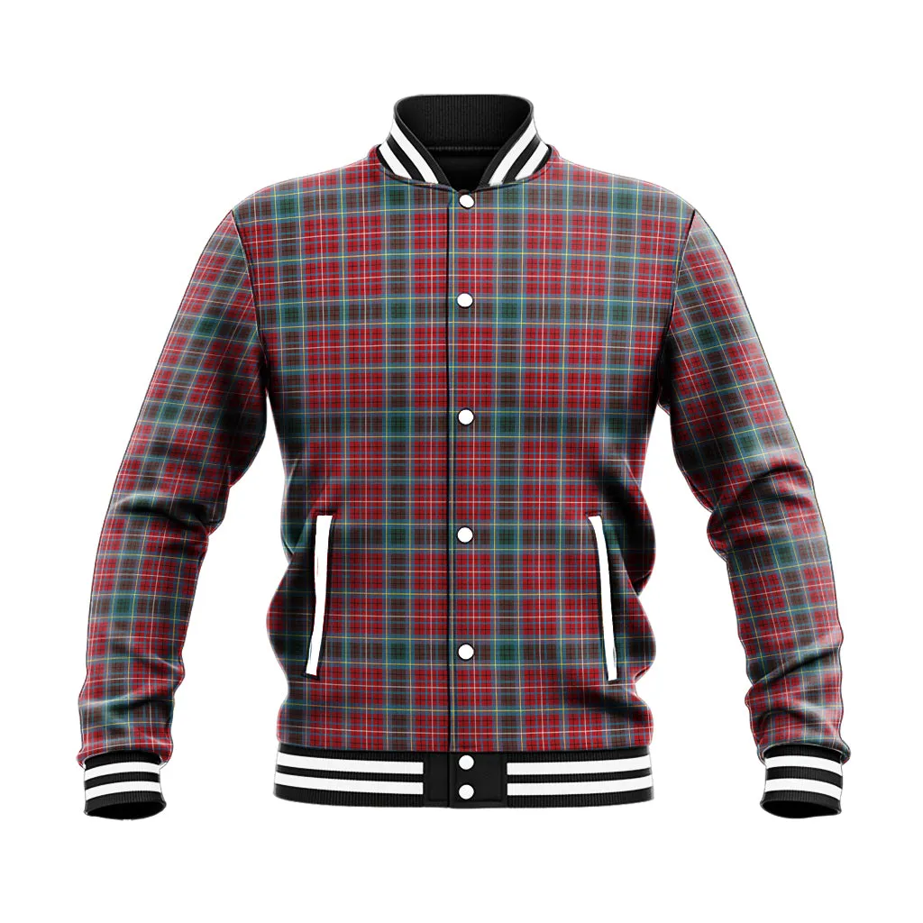 British Columbia Province Canada Tartan Baseball Jacket