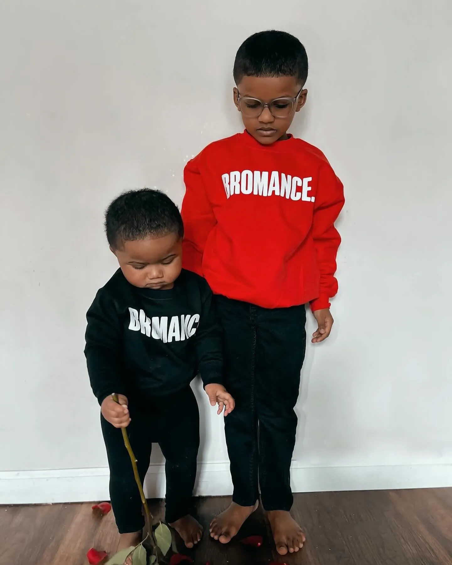 Bromance- Adult and child Sweatshirt Option (Multiple Colors)