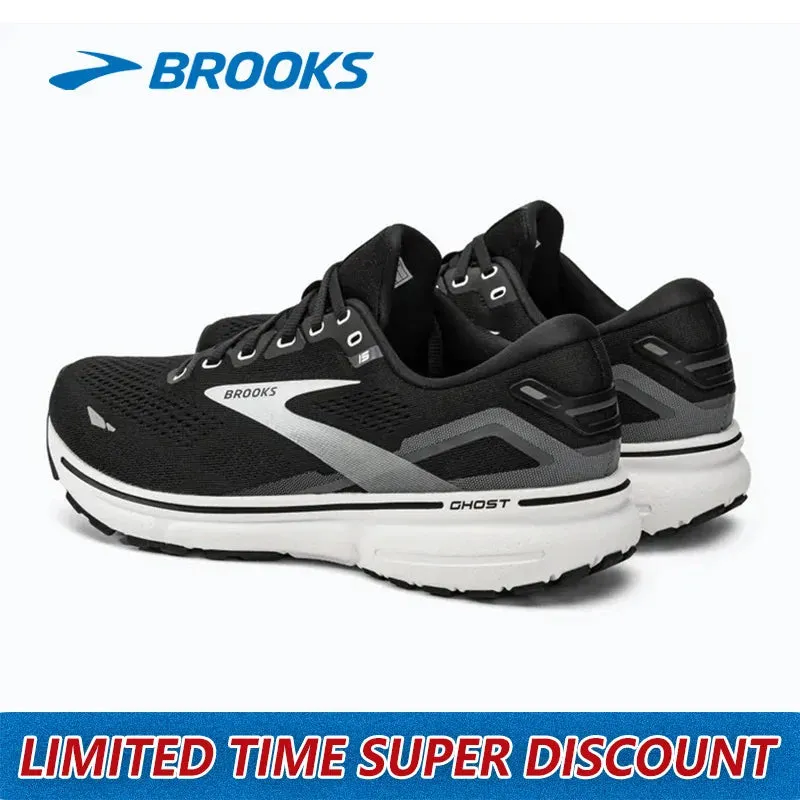 Brooks Ghost 15 Jogging Shoes Running Support Training Sneakers Breathable Light casual shoes trail running shoes