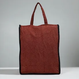 Brown - Handcrafted Cotton Shopping Bag 02