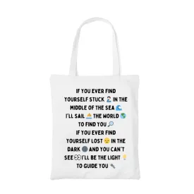 Bruno Mars Tote Bag - You Can Count On Me