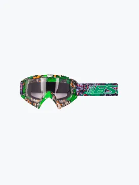 BSDDP Graphics Goggles Green Plain Tint