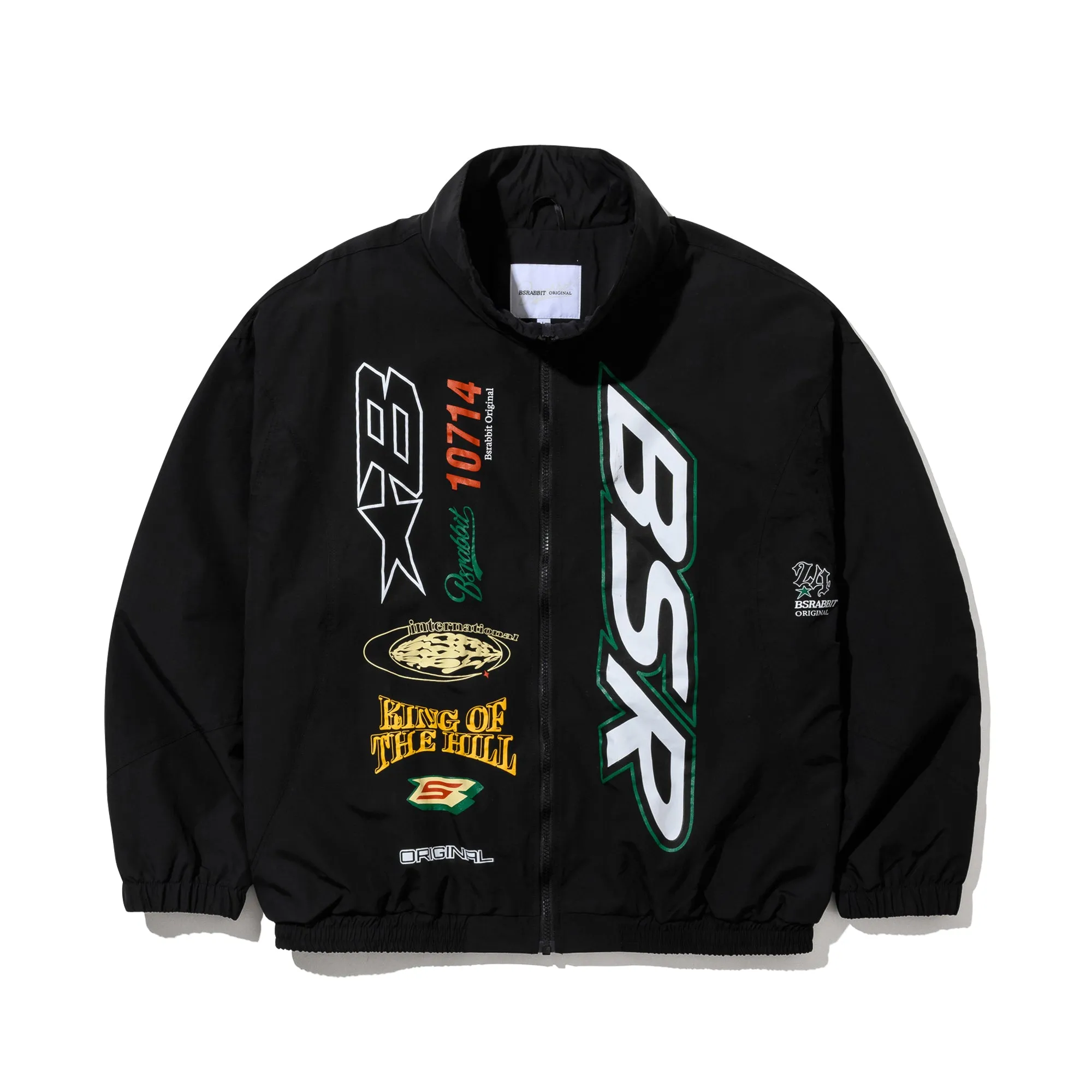 BSR SPORTY TRACK JACKET BLACK