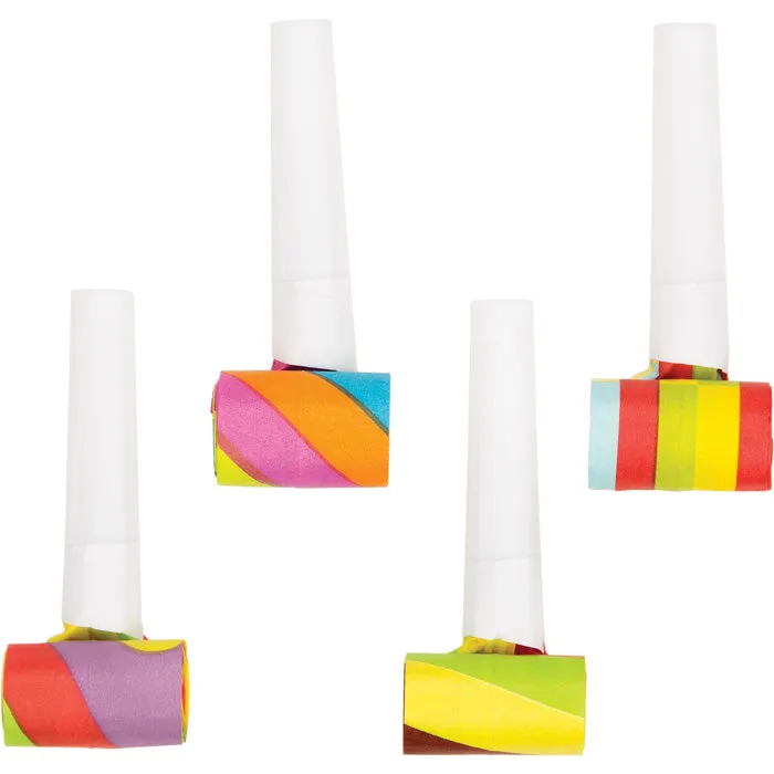 Bulk Assorted Party Blowers (48 per Case)