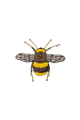 Bumble Bee Brooch By Trovelore