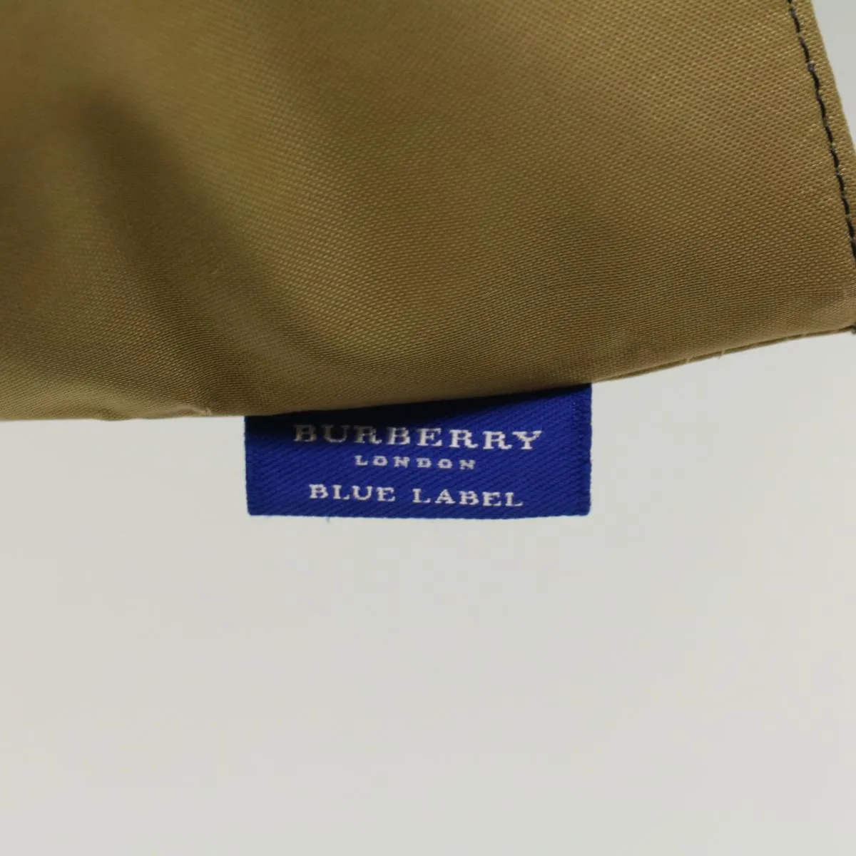 BURBERRY Blue Label Tote Bag Nylon Beige  bs6823