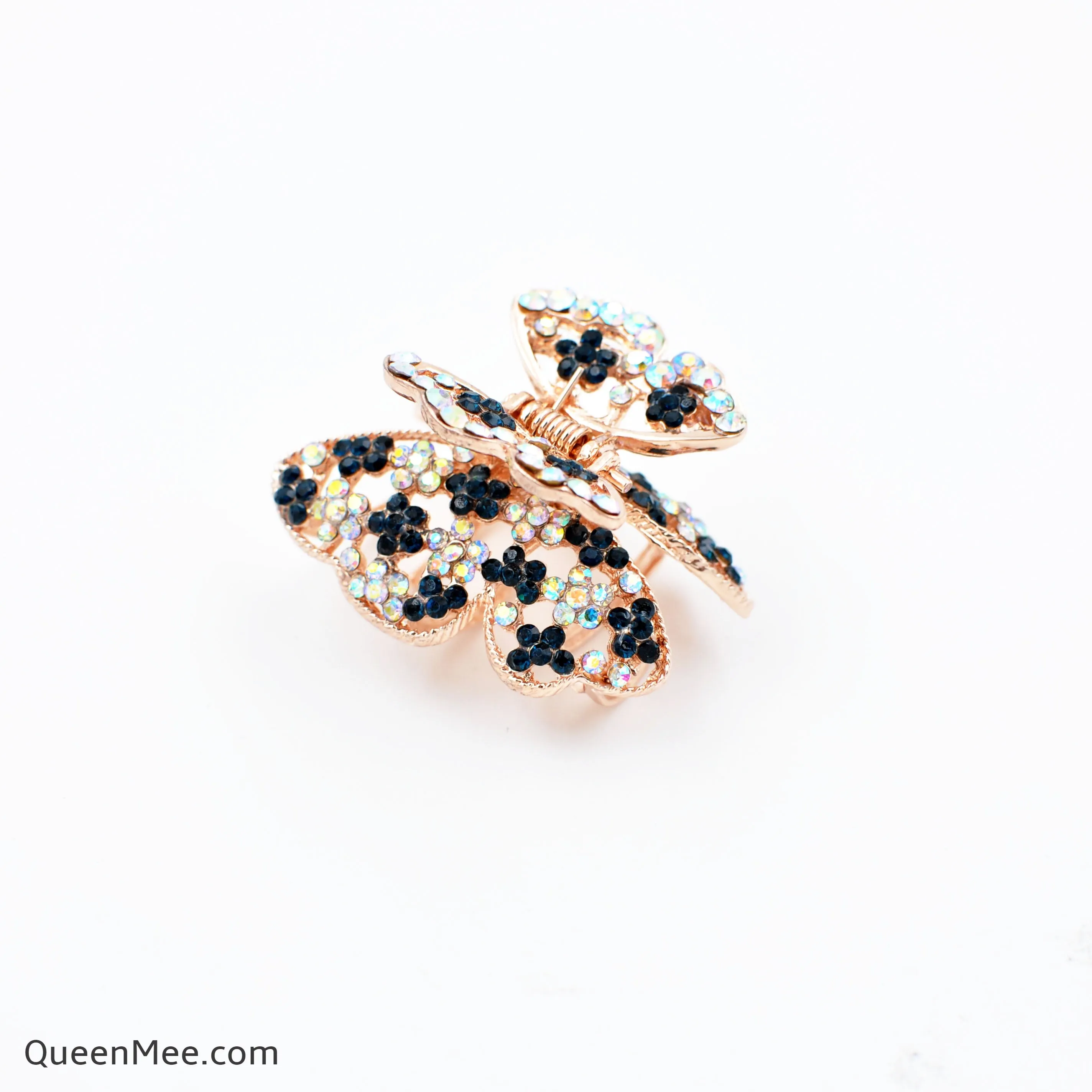 Butterfly Hair Clip Claw Rose Gold