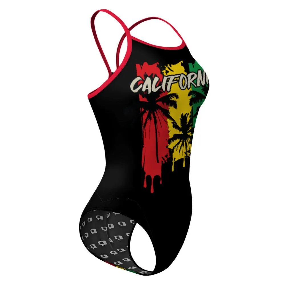 Cali Skinny Strap Swimsuit