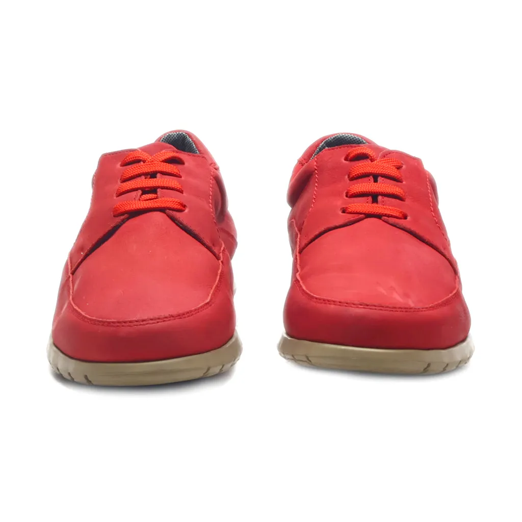 Callaghan Low-Top Sneakers Leather Red Colour For Women