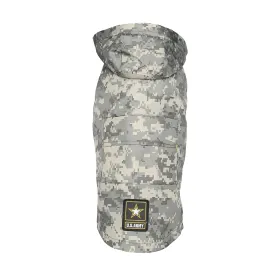 Camo Packable Dog Raincoat