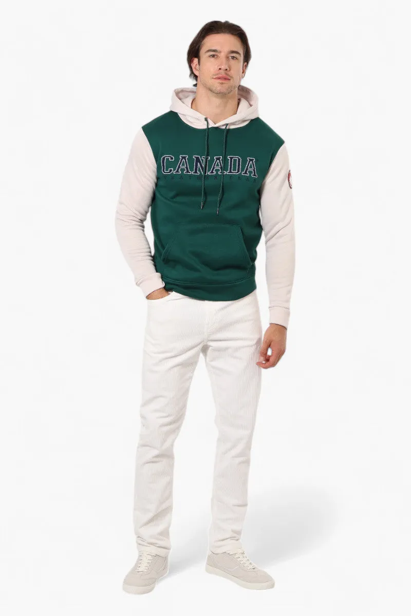 Canada Weather Gear Colour Block Hoodie - Green