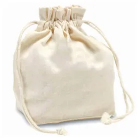 Canvas Drawstring Pouch