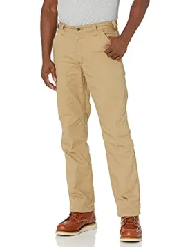 Carhartt 103342 Men's Rugged Flex Relaxed Fit Canvas Flannel-Lined Utility Work Pant