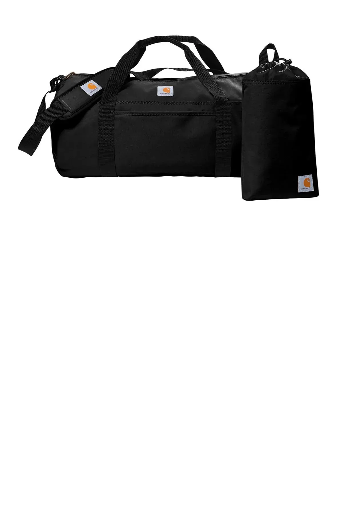 Carhartt 40L Canvas Packable Custom Duffels, Black