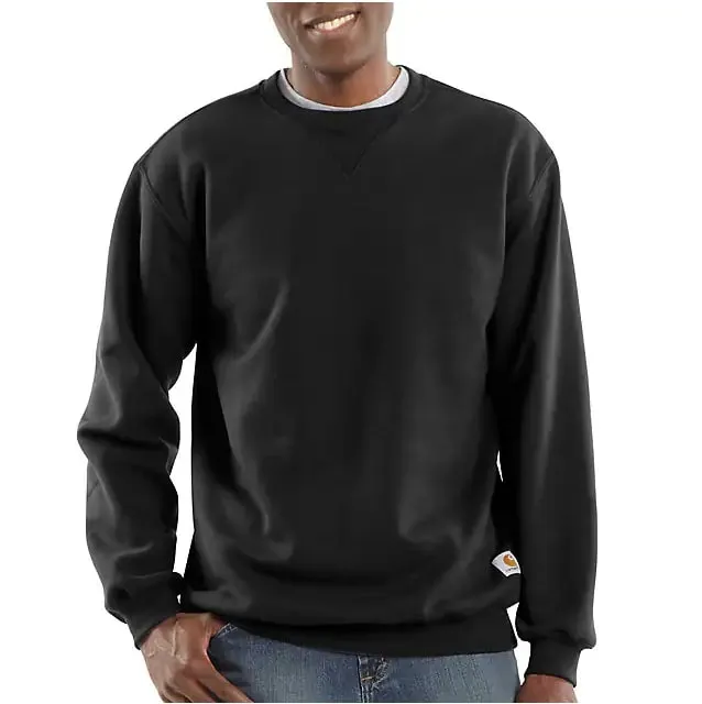 Carhartt B.V. MIDWEIGHT CREWNECK SWEATSHIRT BLK Black