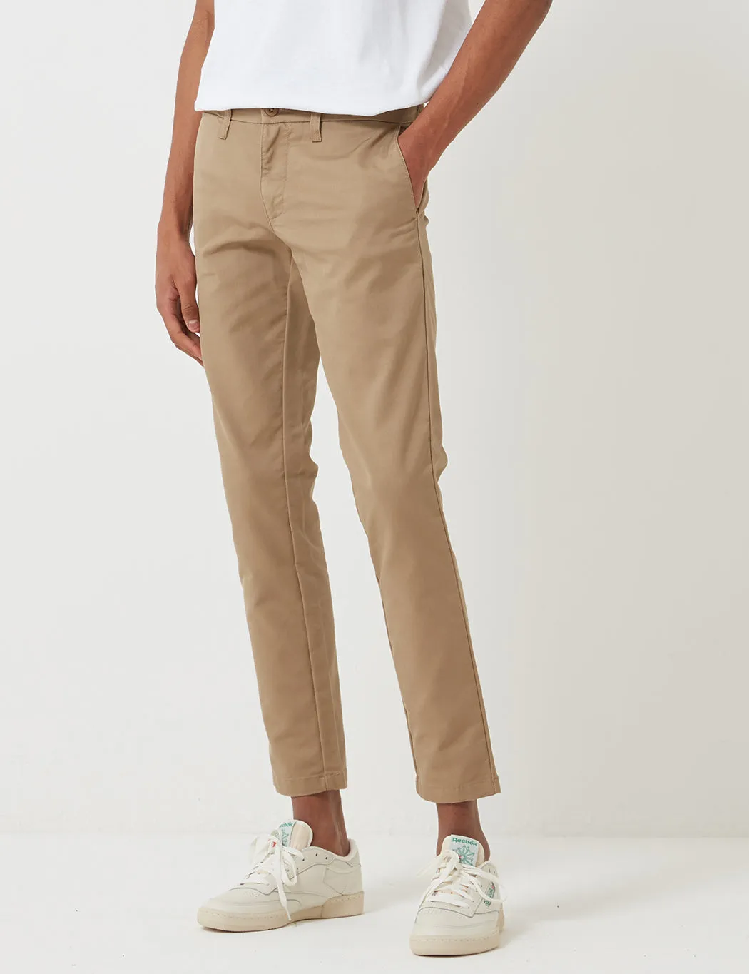 Carhartt-WIP Sid Pant Chino (Slim) - Khaki Leather Rinsed