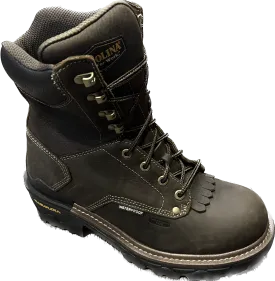 Carolina Men's 8" Waterproof Composite Toe Logger Boots CA7837