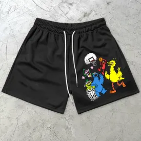 Cartoon Basketball Shorts