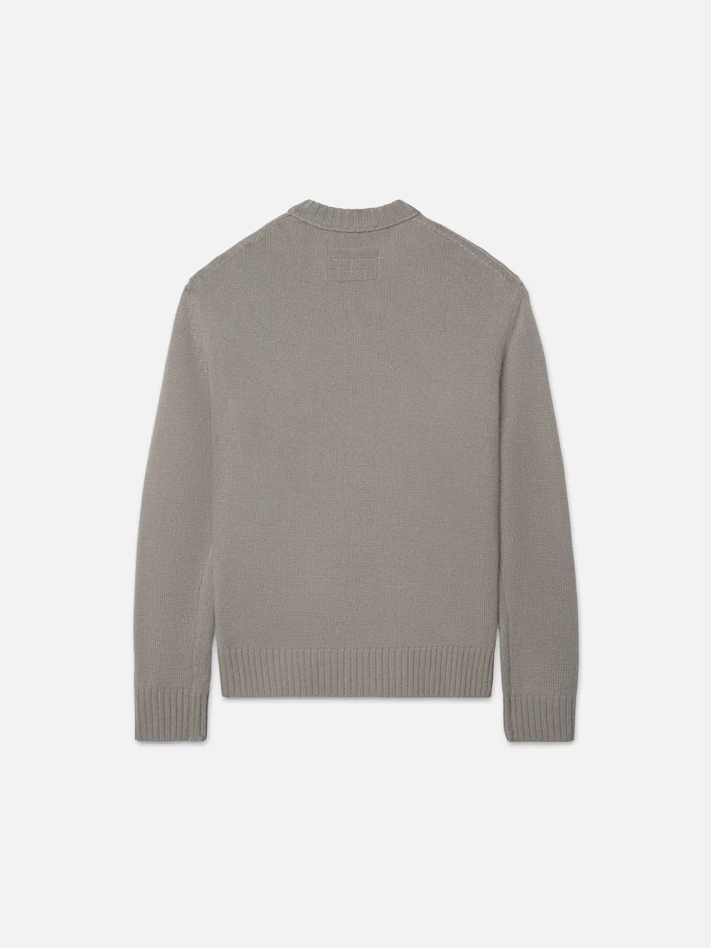 Cashmere Crewneck Sweater -- Stone Beige