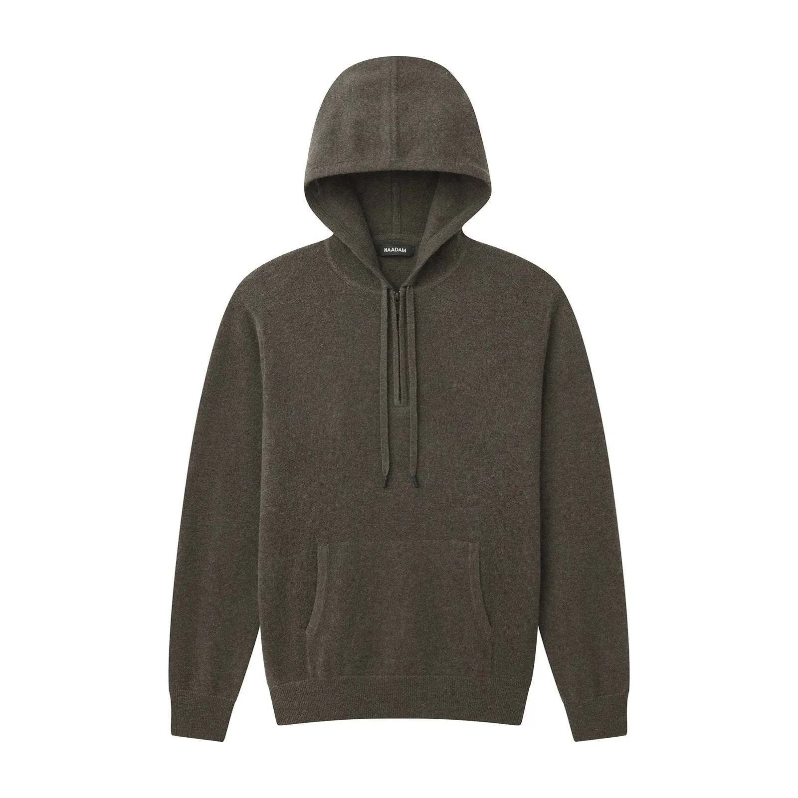 Cashmere Quarter Zip Hoodie