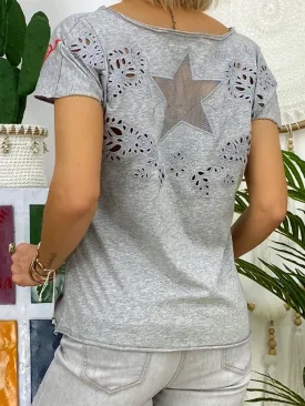 Casual Cutout T-Shirt