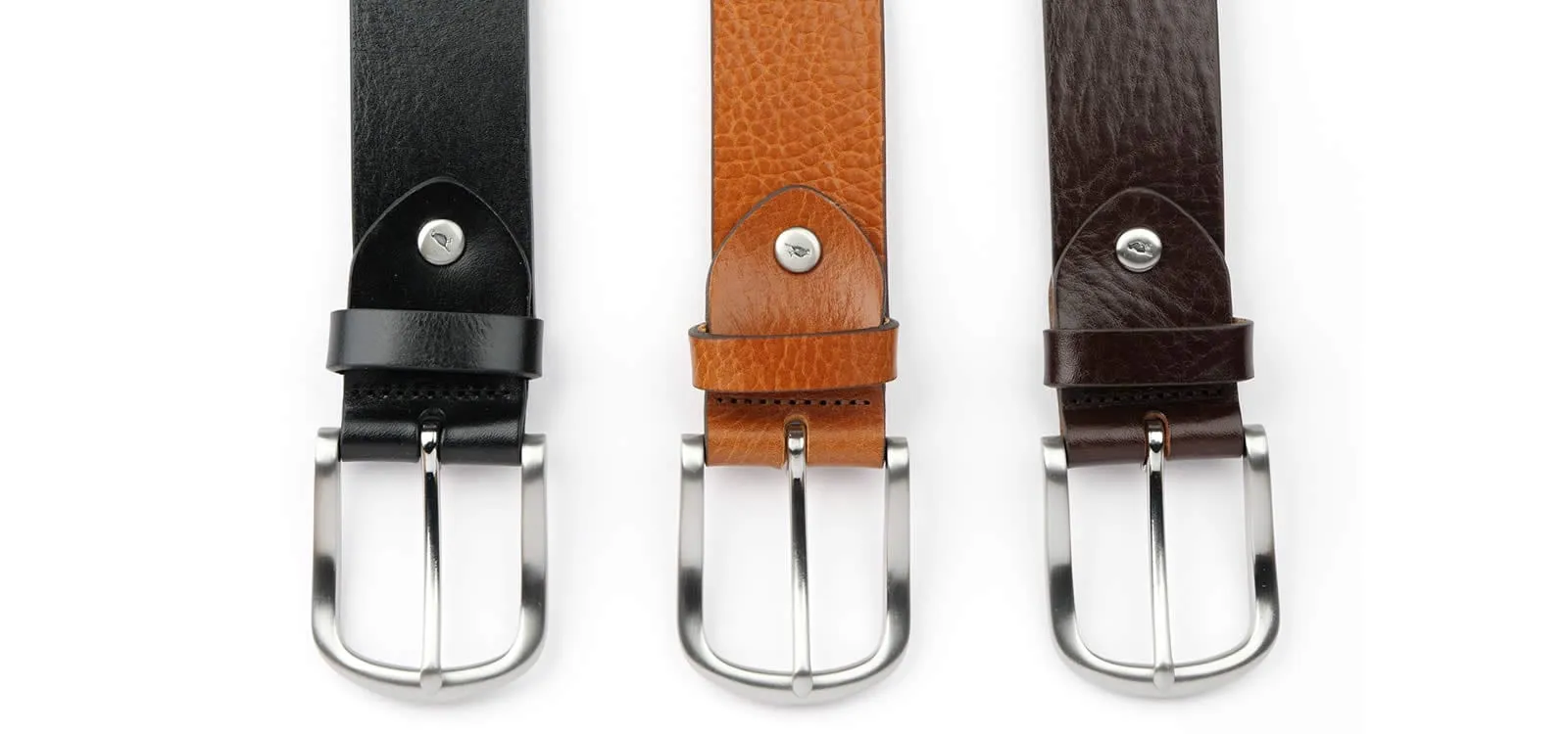 Casual Leather Belt Brown