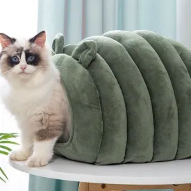 Caterpillar Cat Cave Bed