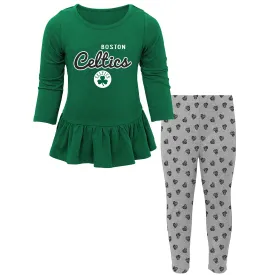 Celtics Long Sleeve Top and Leggings Set