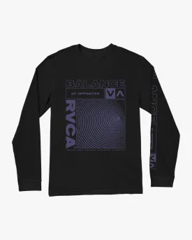 Centric Long Sleeve Tee - Black