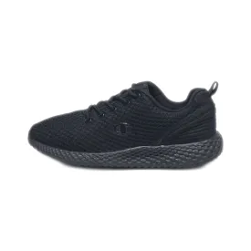 Champion Sport Shoes Leather Black Colour For Women