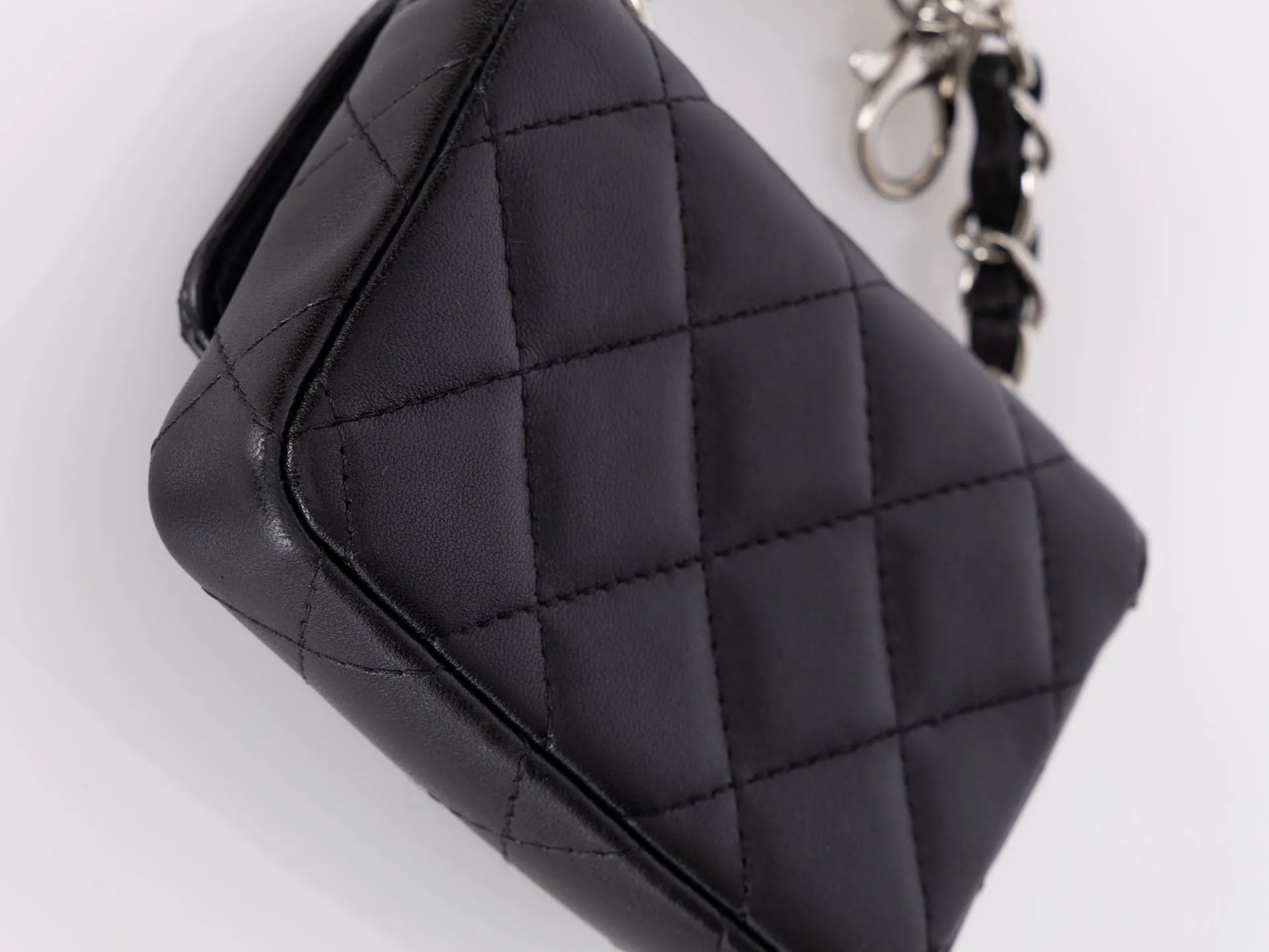 Chanel 2021 Lambskin Mini Belt Bag