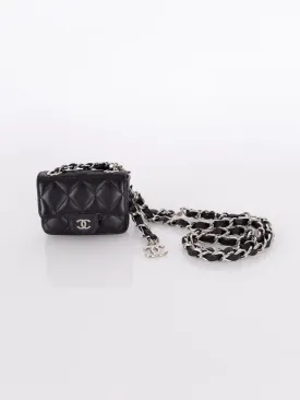 Chanel 2021 Lambskin Mini Belt Bag