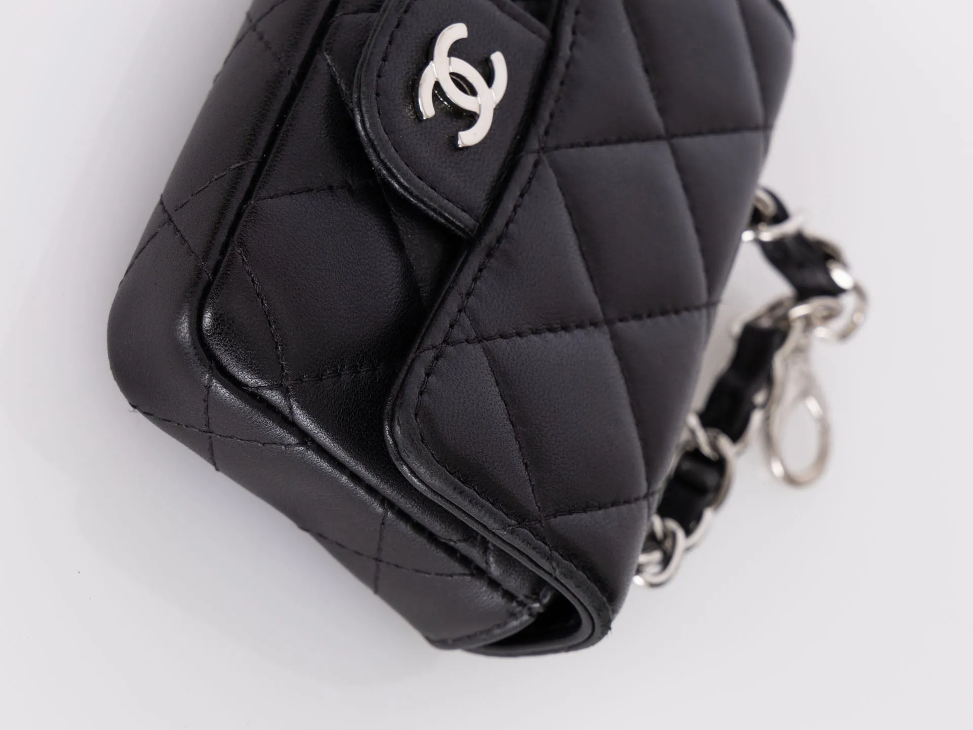 Chanel 2021 Lambskin Mini Belt Bag