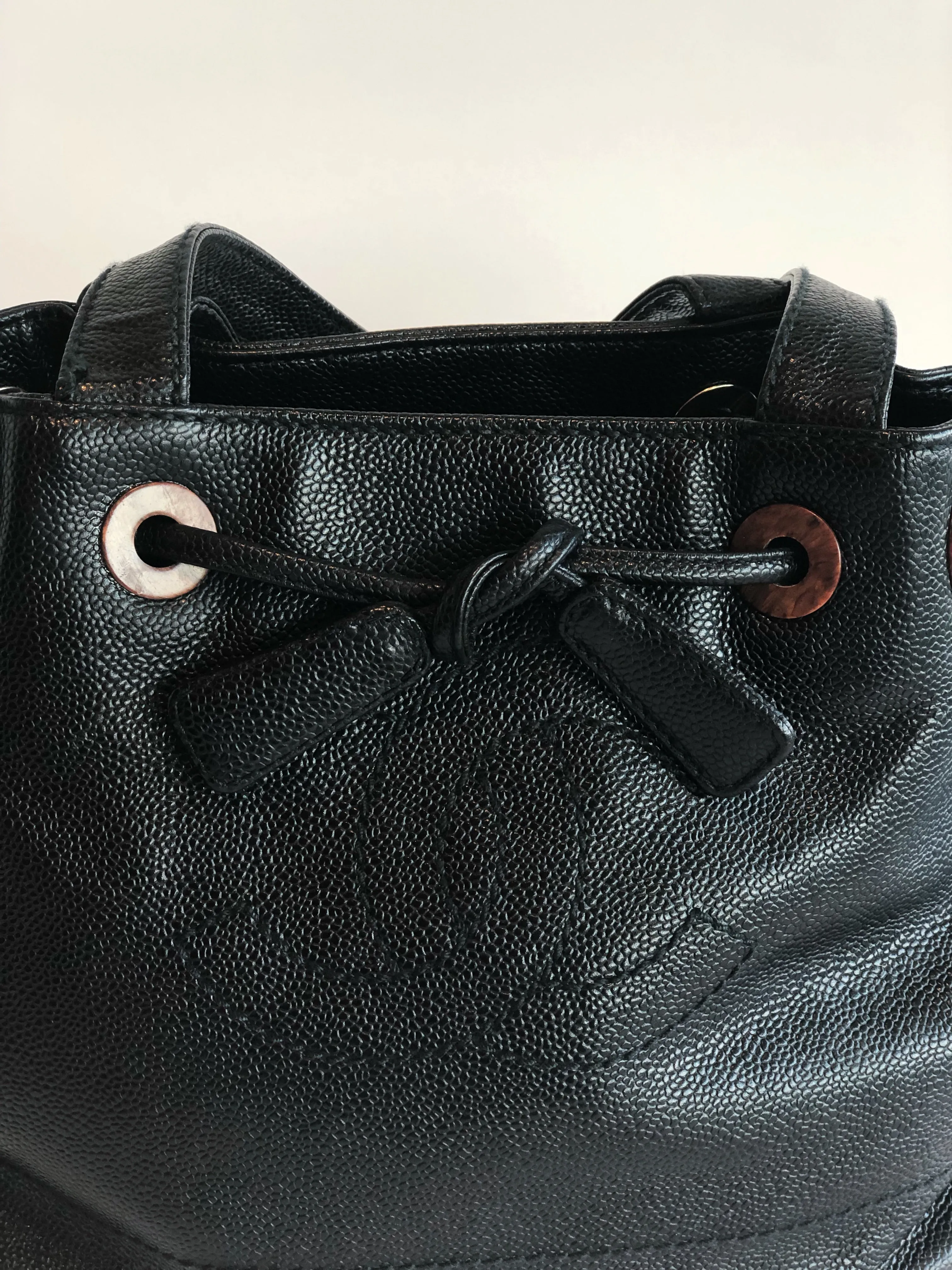 Chanel Caviar Bucket Bag