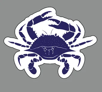 Charm City Crab (Purple) / Patch